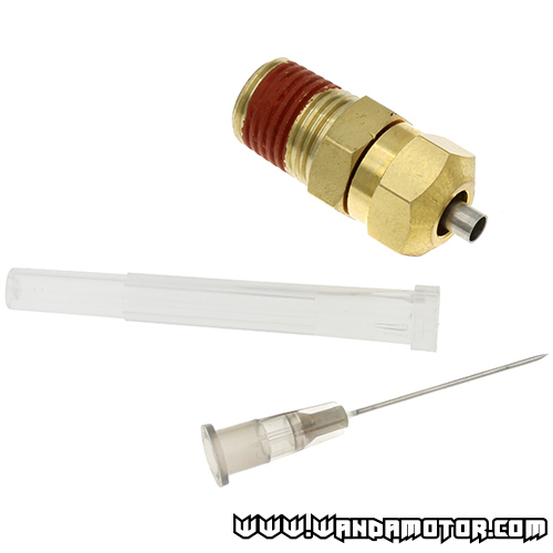Gas shock refill adapter + needle kit